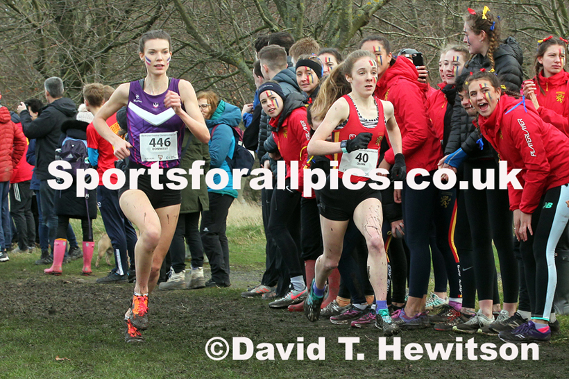 Womens long race  2020 BUCS Cross Country Champs., Edinburgh.  Photo: David T. Hewitson/Sports for All Pics